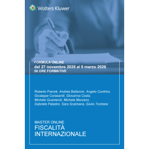Master Fiscalità internazionale