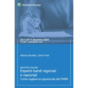 Master Esperto bandi regionali e nazionali: come cogliere le opportunità del PNRR