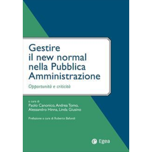 GESTIRE IL NEW NORMAL NELLA PUBBLICA AMMINISTRAZIONE
