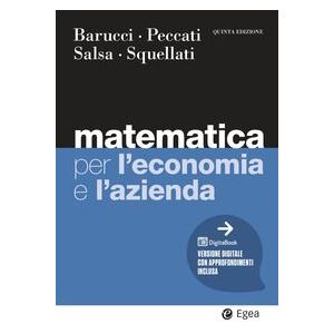 MATEMATICA PER L'ECONOMIA E L'AZIENDA