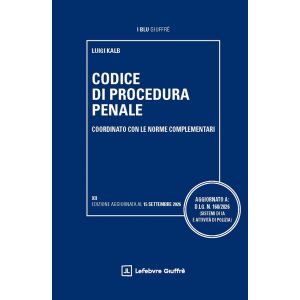 CODICE DI PROCEDURA PENALE 2026 Coordinato con le norme complementari